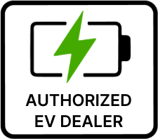 Kia Authorized Electric Vehicle Dealer Badge